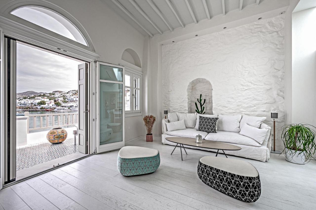 Pnoe Villa Mykonos Town Buitenkant foto
