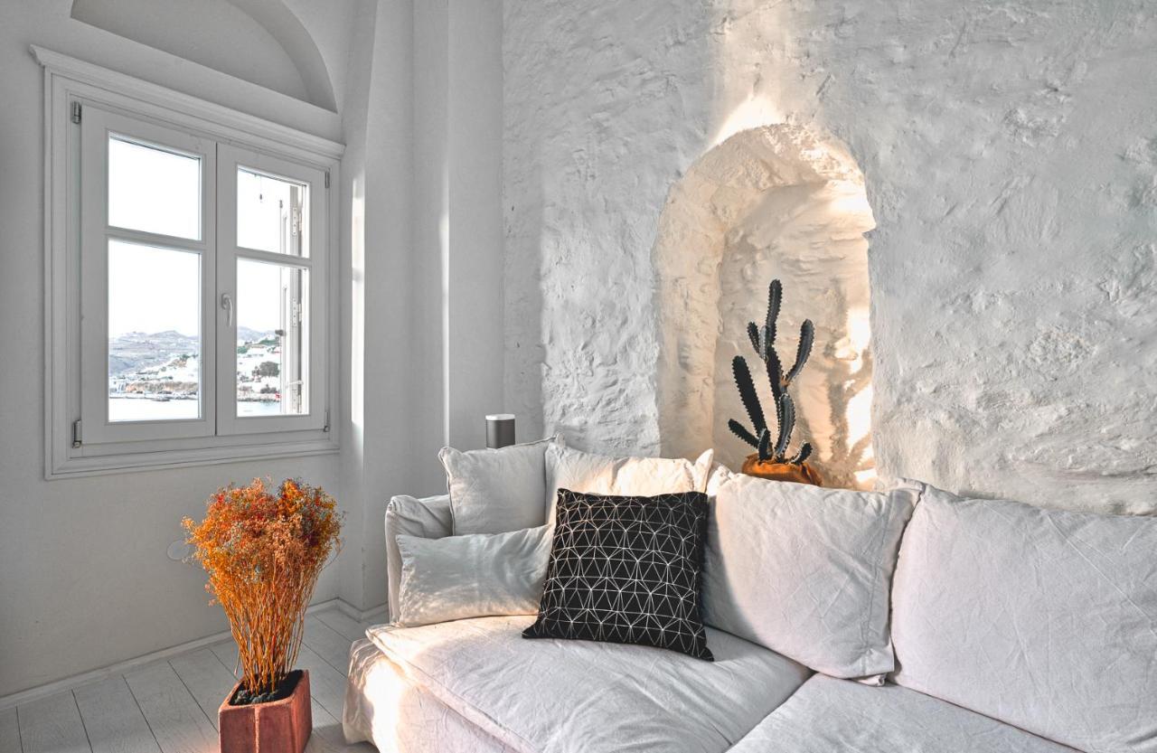 Pnoe Villa Mykonos Town Buitenkant foto